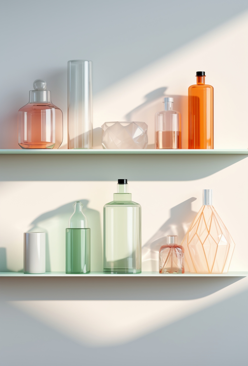 Glass Shelves For Bathroom