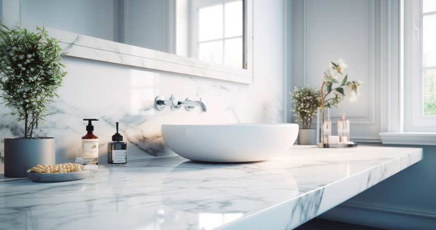 Marble look Countertop