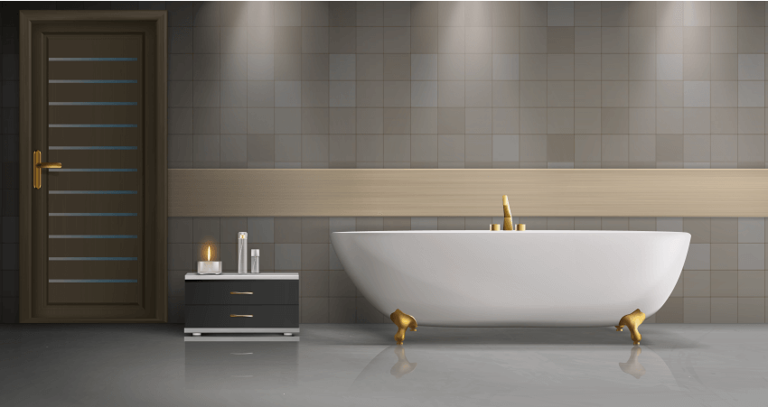 Perfect Bathroom Wall Designs