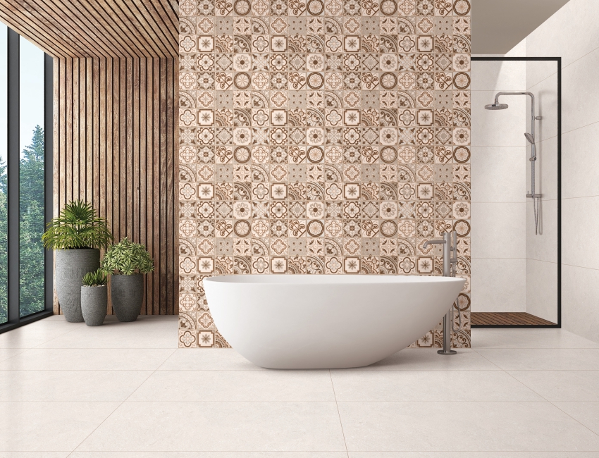 Master Bathroom with Bathtub design