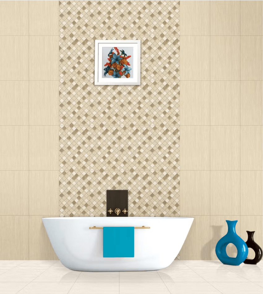 Wall Patterns and Textures Design For Bathroom