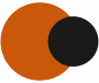 Marmalade Orange With Inky Black Or Charcoal