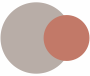 Pastel Peach And Dove Grey colour combination