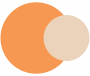 Peach And Orange colour combination for bedroom wall