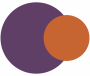 Purple And Orange Two Colour Combination For Bedroom Walls