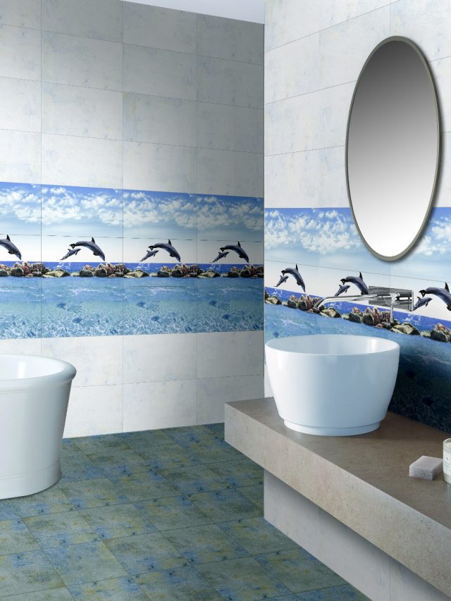 7 Amazing Bathroom Designs with Dolphin Tiles