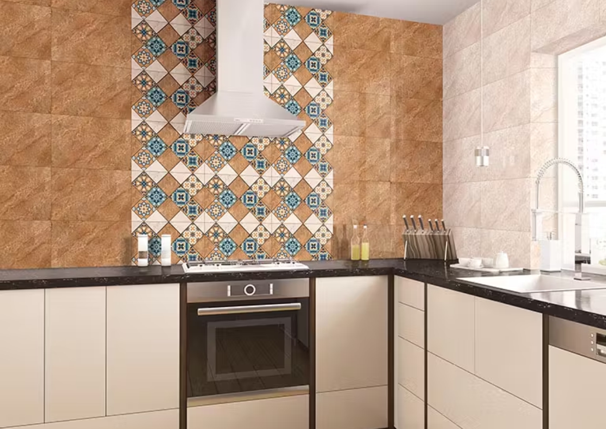 Brown Ardesia Marble wall tiles with rich marble texture, ideal for living rooms, kitchens, or feature walls to create a warm and luxurious interior look.
