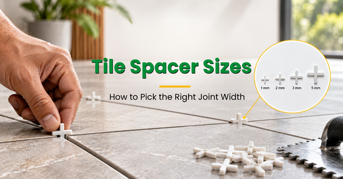 Tile Spacer Sizes: How to Pick the Right Joint Width