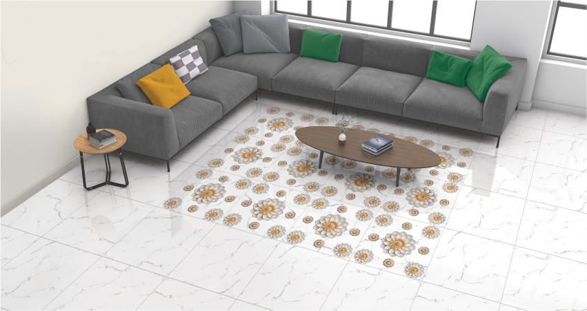 2x2 3d tile for living room