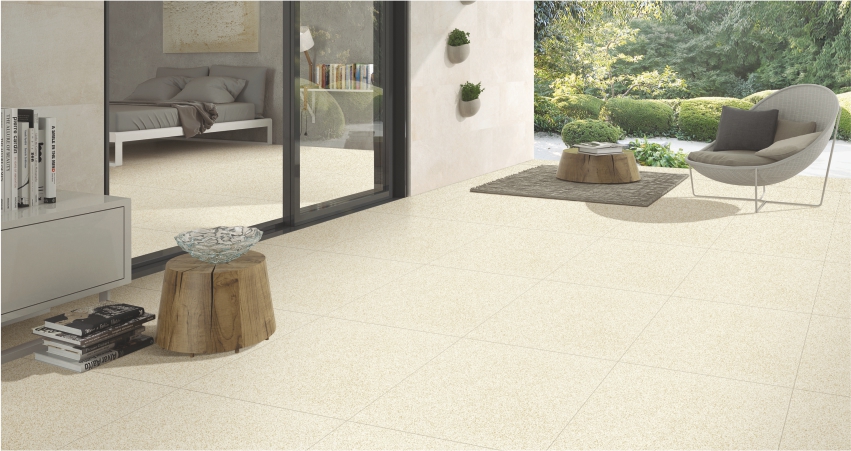 2x2 Sahara Creama outdoor floor tile