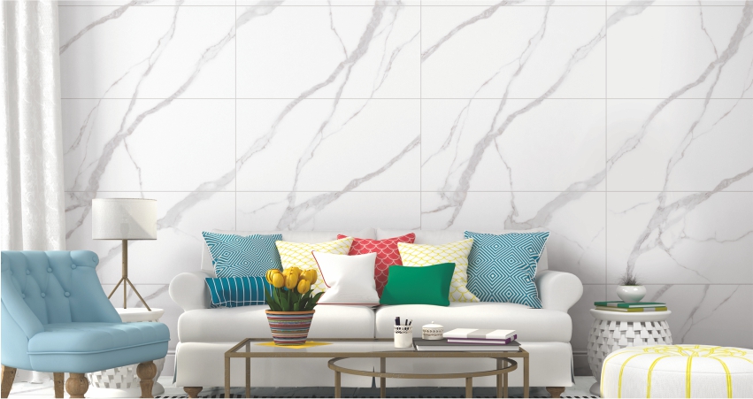 wall marble tile design