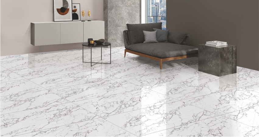 vein design marble tile for flooring