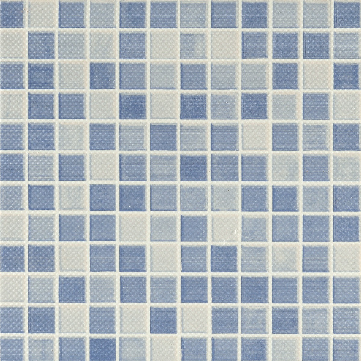 Shop Bdm Mosaic Blue Wall And Floor Tiles Orientbell