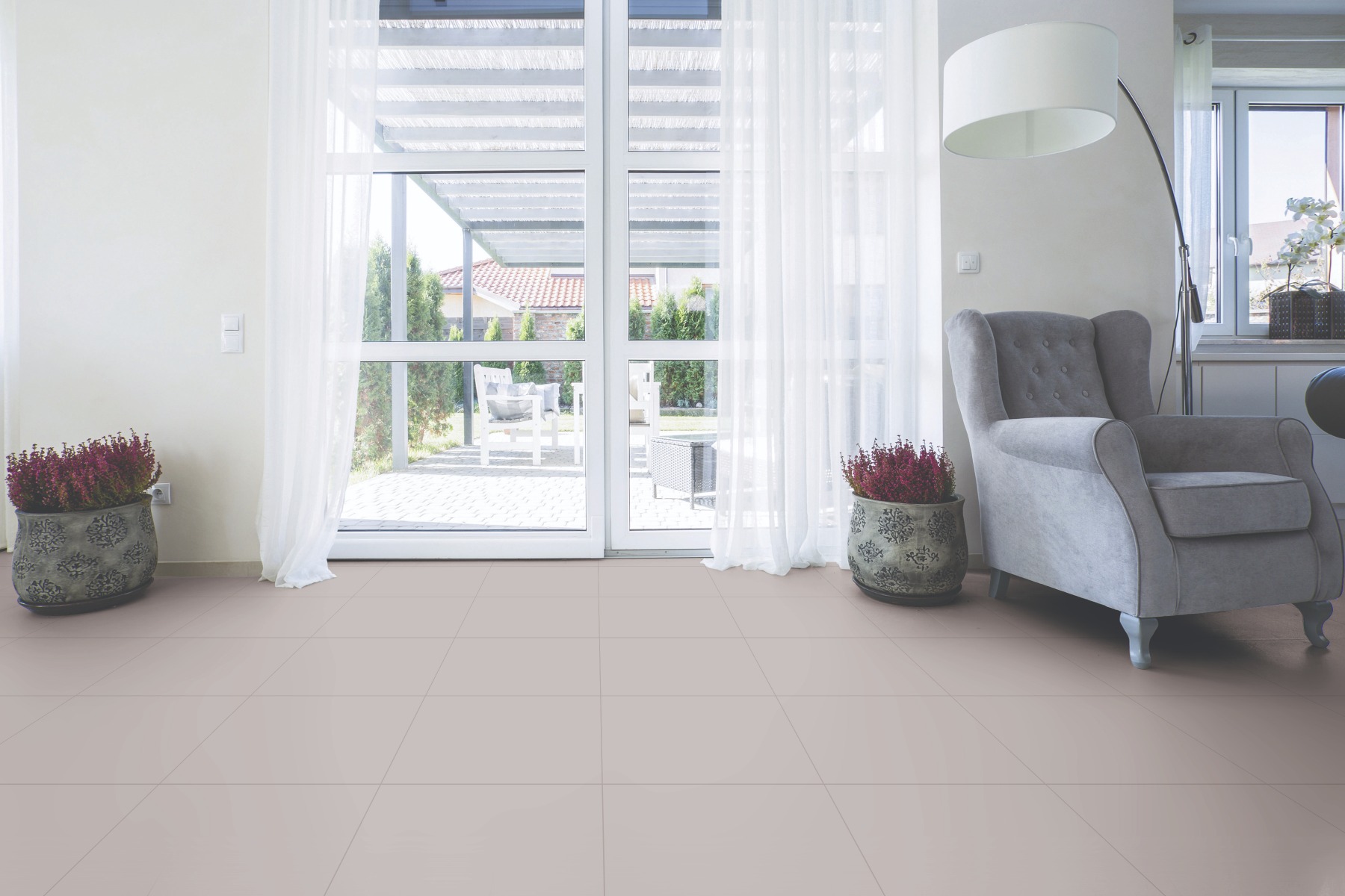 Shop Dora Grey Floor Tiles Orientbell